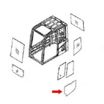 Lower Door Window Glass Fits Komatsu KPC210LC-8 PC130-8 PC200LC-8 PC210-8 PC220-. Fixed Price $152.99.