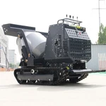 Compact Tracked Concrete Mixer Truck 13.5HP Standing Type Shipped From The Usa. Fixed Price $5051.00.