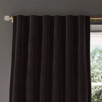 2PK 50"X84" Blackout Velvet Curtain Panels - Threshold. Fixed Price $29.99.