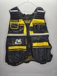 Stanley FMST530201 Tool Vest,black/yellow/gray,mesh 31XR39. Fixed Price $56.99.