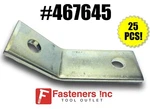 (qty 25) 2-HOLE Open Corner Angle For Unistrut B-line Channel #467645 P1546. Fixed Price $76.64.
