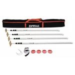 Zipwall SLP4 Dust Barrier System, 30FTLX12FTH, Silver. Fixed Price $357.99.