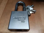 American Lock Pad Series 7260 With 3 Keys Hardened. Fixed Price $14.95.