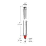 Crl 25" Tubular Spiral Tilt Window Balance Red Bushing FH2520. Fixed Price $22.00.