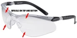 3M 11458 +2.0 Clear Anti Fog Bifocal Readers Protective Safety Glasses Ansi Z87+. Fixed Price $21.95.
