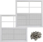 Neatiease Pack Shed Windows, 24" X Flush Mount With Tempered Glass. Fixed Price $188.11.