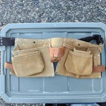 Nicholas 490X Leather Tool Contractor Carpenter Belt Split Cowhide. Fixed Price $39.00.