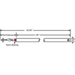 Zoro Select Tube Balance, Non-tilt Windo. Fixed Price $14.00.