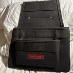 Vtg Sears Craftsman Carpenters 2 Pocket Waist Work Apron Hardware. Fixed Price $35.00.