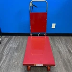 Uline H1485 Manual Hydraulic Standard Lift Table, 330 Lb Rigid Carter H-1485. Fixed Price $345.00.