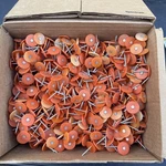 Grip-rite Round Cap Roofing Nails Plastic 1" 5 Pound Box. Fixed Price $22.13.