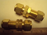 B-810-61, Swagelok Union Bulkhead Connector 1/2" Tube, Brass. Fixed Price $10.00.