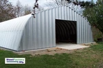 New Steel Factory Mfg A32X40X18 Metal Storage Building Farm Shelter. Fixed Price $17650.00.