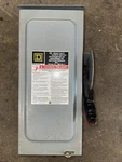 Square H322NRB Heavy Duty Enclosed Switch 60 Amp 240V. Fixed Price $175.00.
