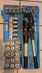 Thomas & Betts TBM14M Hydraulic Crimping Tool Kit With Dies Cable Lugs. Fixed Price $849.00.