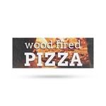 Wood Fired Pizza Vinyl Decal Authentic Recipes Fresh Ingredients Restaurant. Fixed Price $32.99.