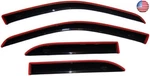 Auto Ventshade Avs In-channel Rain Guards For 2019 2025 Ram 1500, Quad Cab. Fixed Price $107.80.
