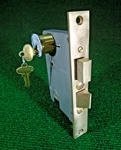 Remanufactured Sargent 761 Mortise Lock 1/2" Bs, W/keys - Rare (21510). Fixed Price $385.00.