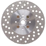 5 Inch Holey Brazed Face Grind Disc With Flange. Fixed Price $84.90.