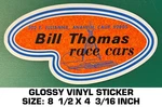 Bill Thomas Race Cars - Vintage Racing Anaheim, California Scca. Fixed Price $10.94.