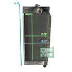 Aluminum Radiator For Sullivan/palatek Compressor D185 D210 D250 # 050190100036. Fixed Price $685.00.