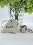 La Mer Creme Cream Metal Keychain / Ring Purse Charm New Bag. Fixed Price $13.99.