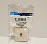 Leviton Cat. 40259 - ( Lot Of ) Standard Telephone Wall JACK,TYPE625D. Fixed Price $11.00.