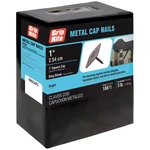 In. X 12-GAUGE Bright Steel Ring Shank Metal Square Cap Roofing Nails 3 Lb. Bo. Fixed Price $21.10.