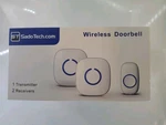 Sadotech Wireless Doorbells For Home, 1 Push Button + 2 Receiver (new White). Fixed Price $17.95.