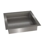Extra Deep Drop-in Deal Tray Without Lid Brushed Stainless Steel. Fixed Price $116.00.