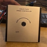 Raffel FSC10-120 Solid State Speed Controller 120V 10A Ac. Fixed Price $155.00.