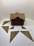 Antique Roof Demonstrator For The National Retail Lumber Dealers Association. Fixed Price $150.00.