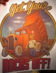 Get Your Rocks Off Vintage 1970'S Concrete Iron Transfer -nice, B-16. Fixed Price $19.95.
