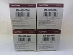 4 Pack New In Box Lutron MA-600-WH Maestro Watt Dimmer Switches White. Fixed Price $50.00.