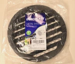 Europlast Black Metal Round Air Vent Grille 8" 200MM With Screen Flat Duct Cover. Fixed Price $24.00.