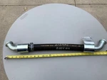 Caterpillar XT-3ES Hydraulic Hose 1E0736 (2) 45 Degree Ends, Length 28" New. Fixed Price $88.00.