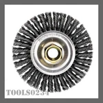 4" Stringer Bead Wire Wheel Brush Weiler 13131 .020" Steel 5/8-11 Nut Roughneck. Fixed Price $23.95.