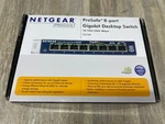 Netgear GS108NA Prosafe 8-PORT Gigabit Desktop Switch Brand New Zx. Fixed Price $27.12.