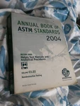 2004 Annual Book Of Astm Standards Section 3 Metals Rest Methods Analytical. Fixed Price $139.00.