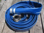 Goodyear Spiraflex Blue Pvc Suction/discharge Hose 2" 25' With Npt/fpt. Fixed Price $42.00.