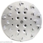 10 Concrete Grinding Head For Edco Blastrac Floor Grinders - 20 Arrow Segments. Fixed Price $145.00.