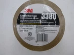 3M 3380 Linered Foil Tape 2.83" X 49.2 Yd Silver. Fixed Price $21.24.
