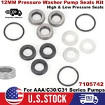 High And Low Water Kit 7105742 Fit AAA,C-30,31 Washer Pump Seals 12MM. Fixed Price $25.99.