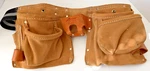 Action Work Products Suede/leather Carpenters Tool Belt AS-490-3 + Bonus Items. Fixed Price $74.95.