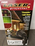 Prime Laser Projector Christmas Holiday Fire Works Show Red & Green. Fixed Price $24.99.