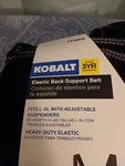 New With Tag Kobalt Elastic Back Support Belt Suspenders Size L-xl. Fixed Price $25.00.