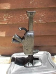 Vintage Simplex 1017 Mechanical Railroad Ratchet Jack Tons Capacity Cast Iron. Fixed Price $340.00.