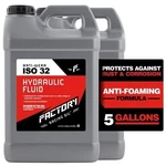 Factory Racing Oil 214801 Twin Pack Anti-wear Iso 32 Hydraulic Fluid 5 Gallons. Fixed Price $69.99.