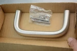 Rockwood Door Pull, Stainless Steel, 6-3/4"L, 2.25" Proj Handle Heavy Duty. Fixed Price $49.99.