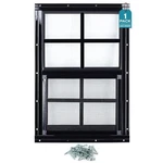 Melkus Shed Windows Pack 12"X18" Flush Mount Household With Thicker Te. Fixed Price $65.71.